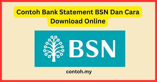 Bank Statement BSN