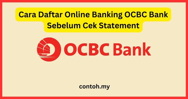 Cara Daftar Online Banking OCBC Bank Sebelum Cek Statement