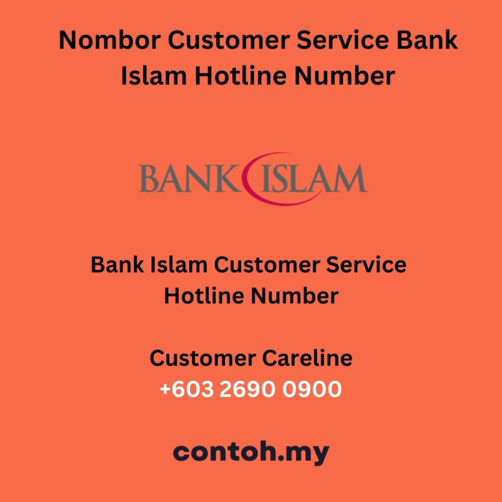Nombor Customer Service Bank Islam